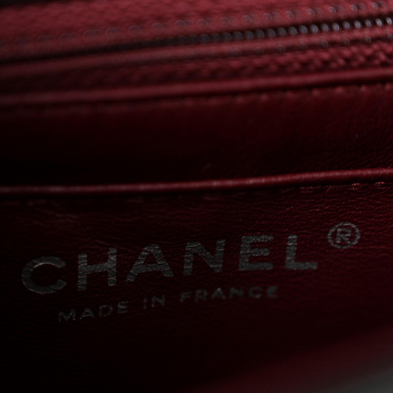 Chanel Lambskin Quilted Mini Square Flap Black 6 of 14