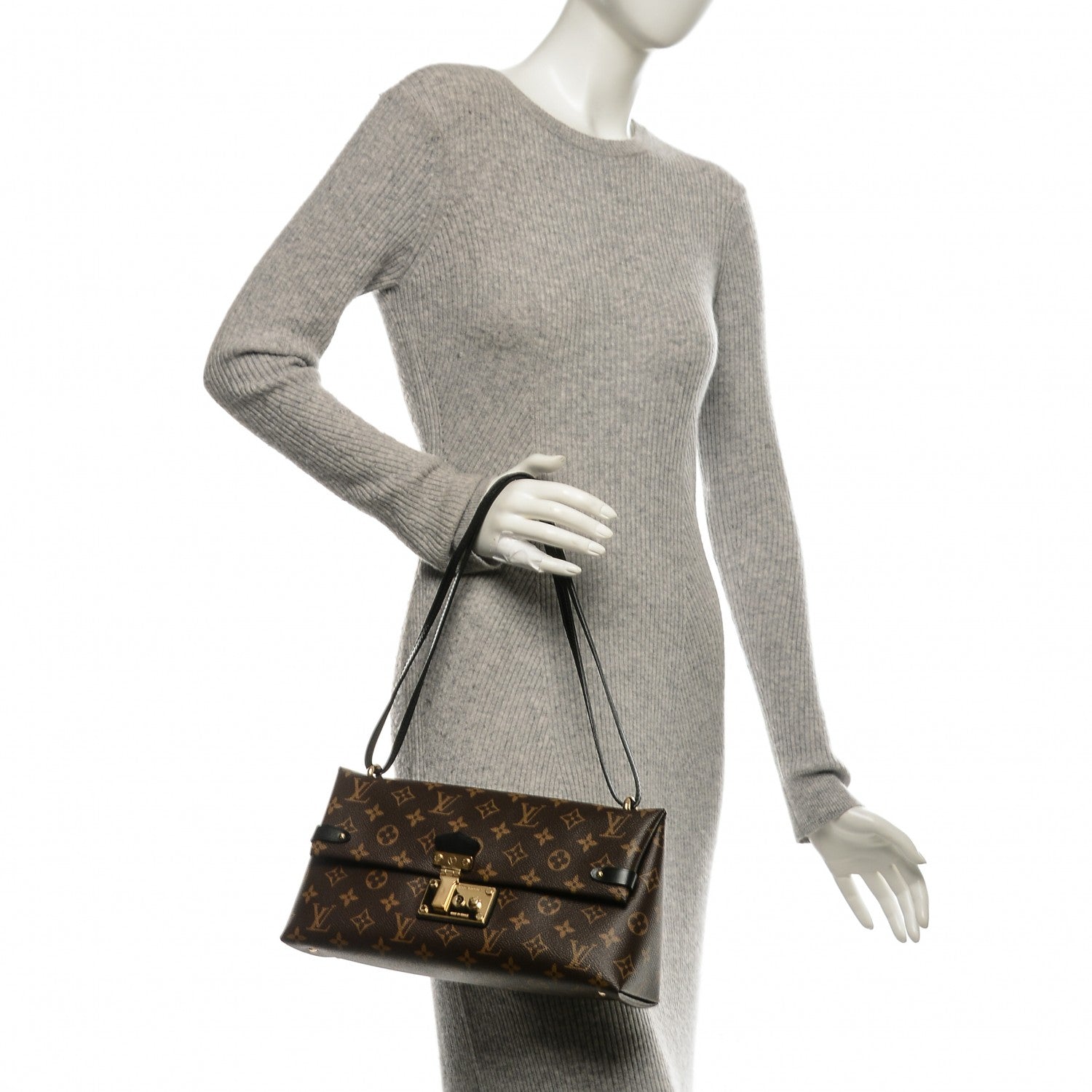 Louis Vuitton Monogram Sac Toblerone PM Black 2 of 7