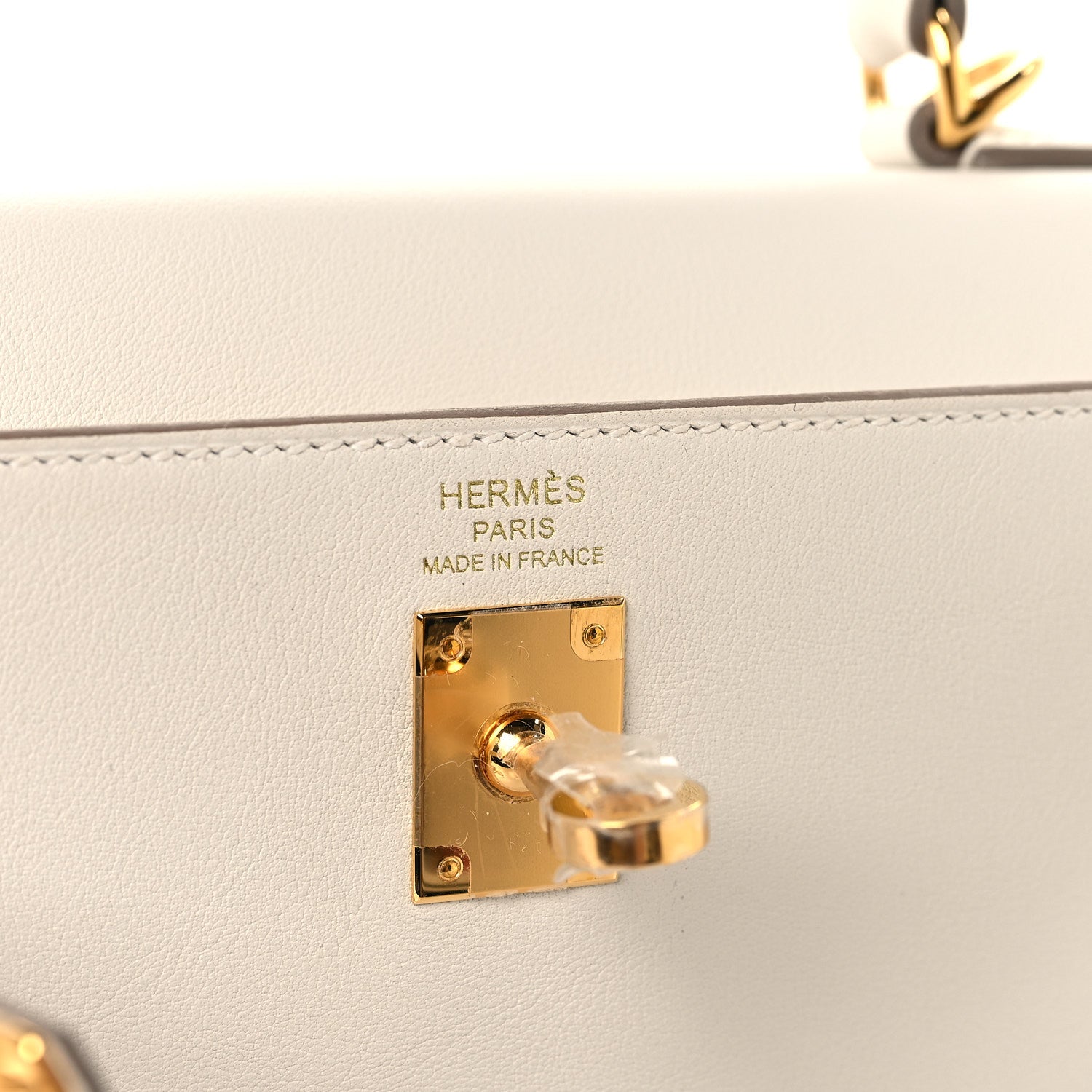 Hermes Swift Kelly Retourne 25 Craie 6 of 13
