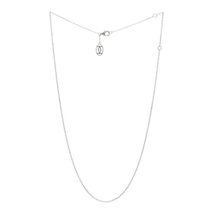 Cartier 18K White Gold Chain Necklace 2 of 4