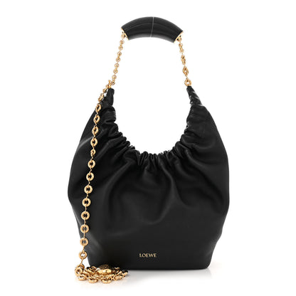 Loewe Buttery Nappa Lambskin Small Squeeze Bag Black 1 of 8