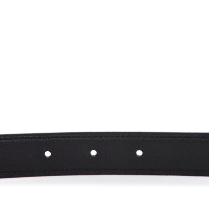 Hermes Swift Epsom 24mm Mini Constance H Belt 85 Black Etoupe 3 of 6