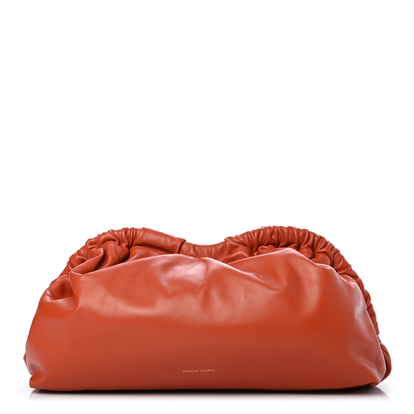 Lambskin Cloud Clutch Terra