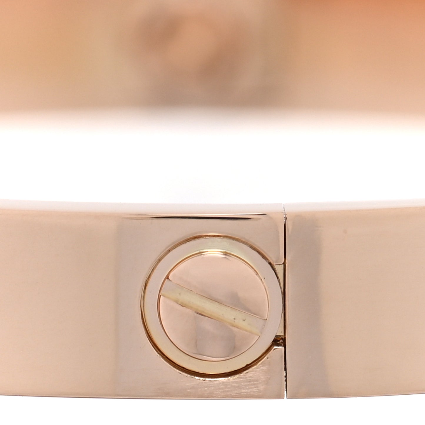 18K Pink Gold LOVE Bracelet 16