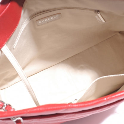 Chanel Caviar Timeless Large Shopping Tote Red 5 of 7