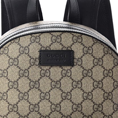 Gucci GG Supreme Monogram Small Eden Day Backpack Black 10 of 10