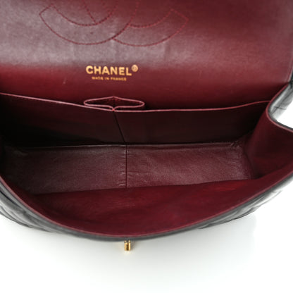 Chanel Lambskin Quilted Jumbo Double Flap Black 5 of 15