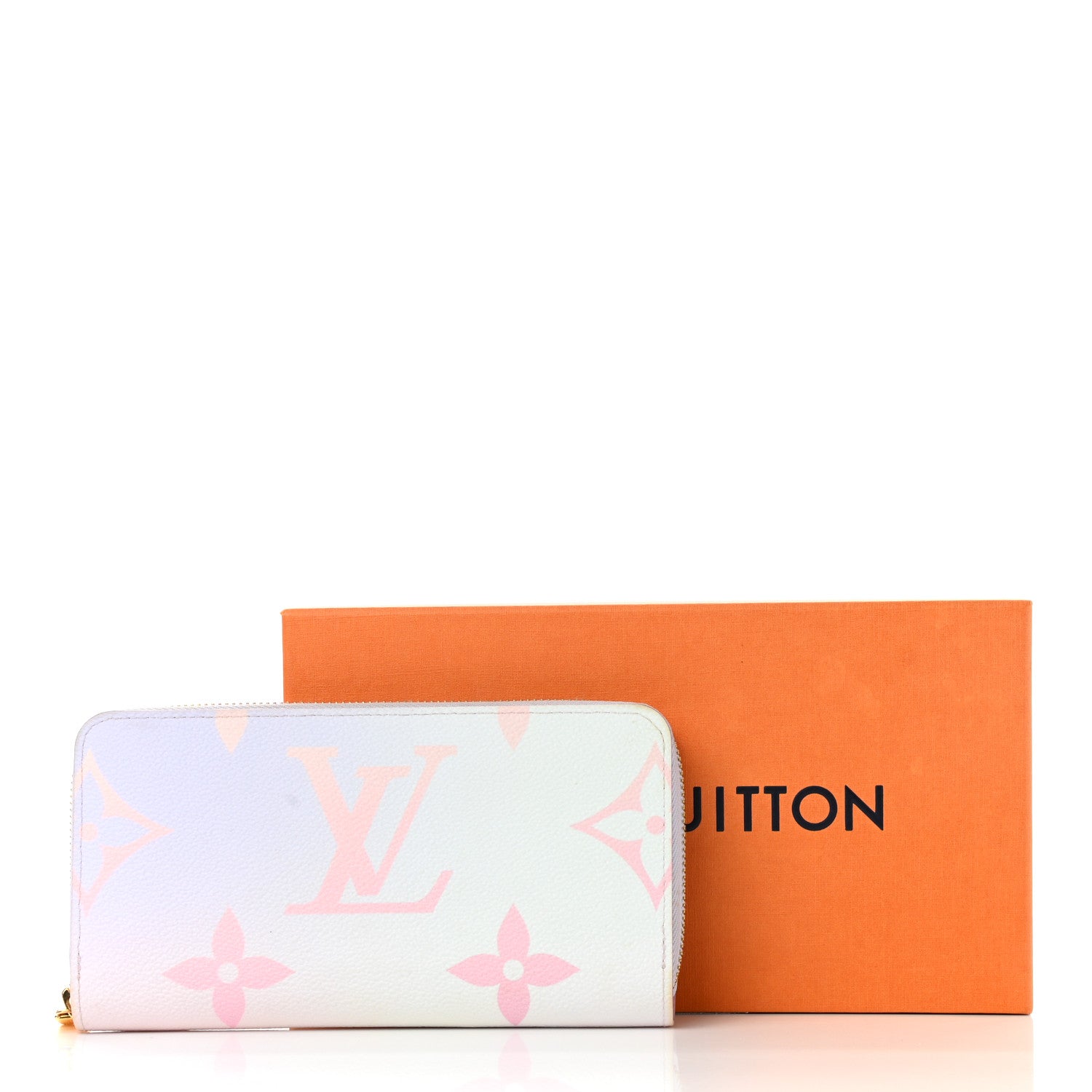 Louis Vuitton Monogram Giant Spring In The City Zippy Wallet Sunrise Pastel 8 of 8