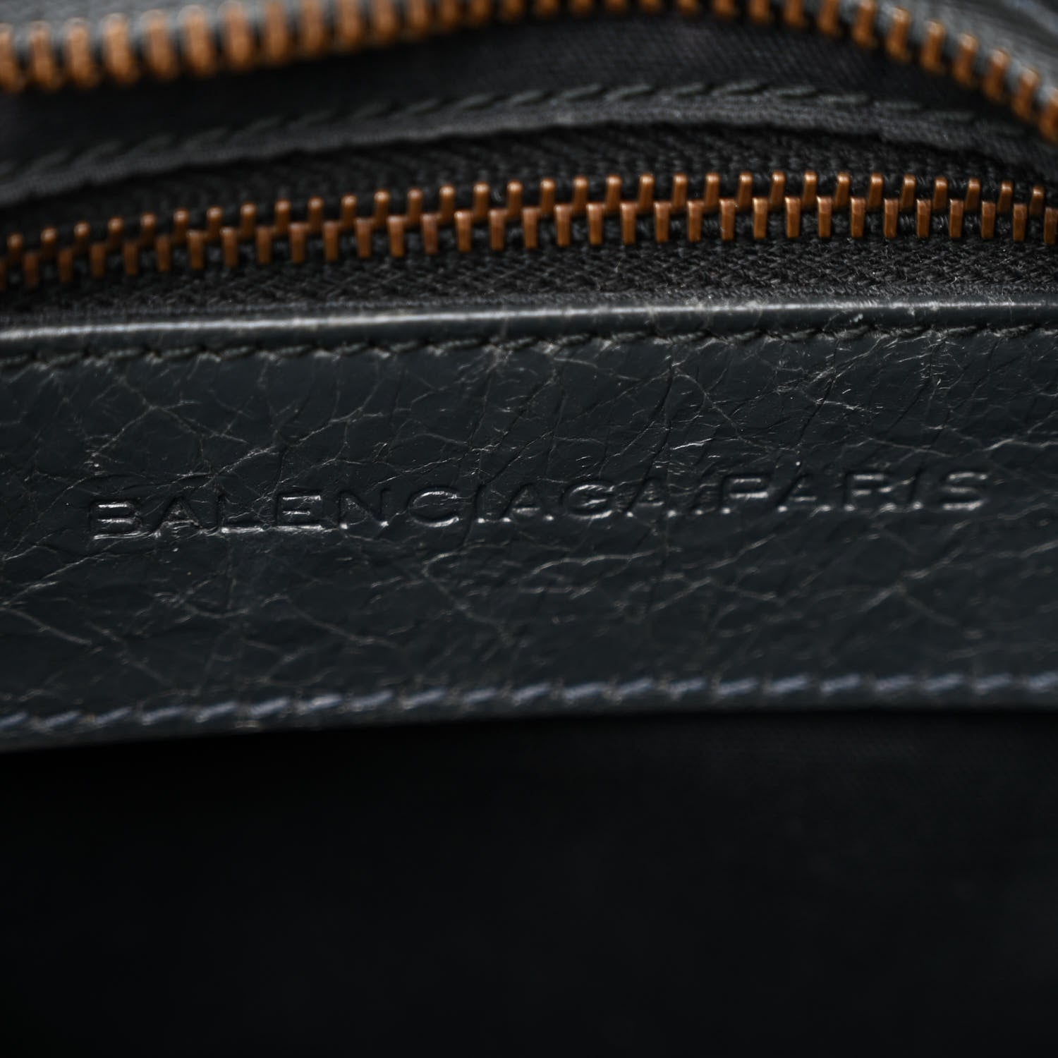 Balenciaga Agneau Classic Hardware Mini City Anthracite 7 of 15