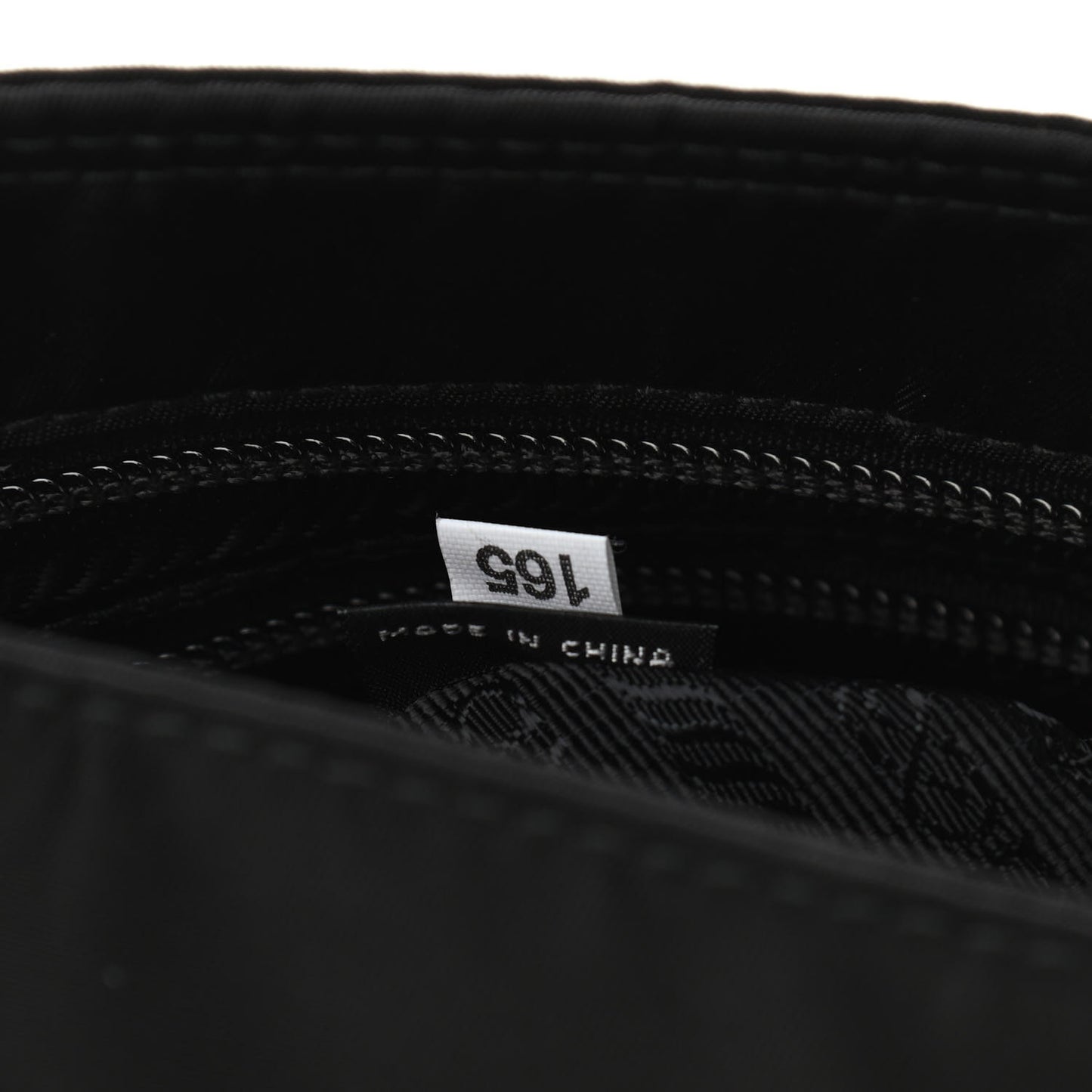 Nylon Vela Flat Messenger Bag Black