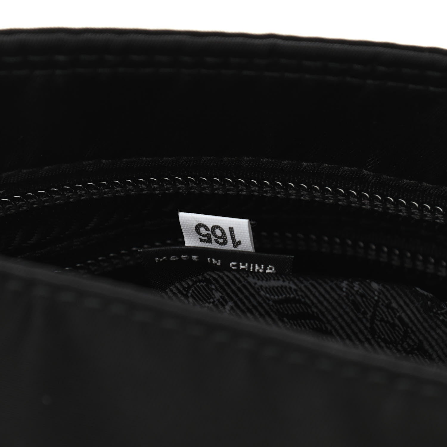 Prada Nylon Vela Flat Messenger Bag Black 7 of 9