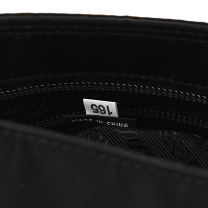 Prada Nylon Vela Flat Messenger Bag Black 7 of 9