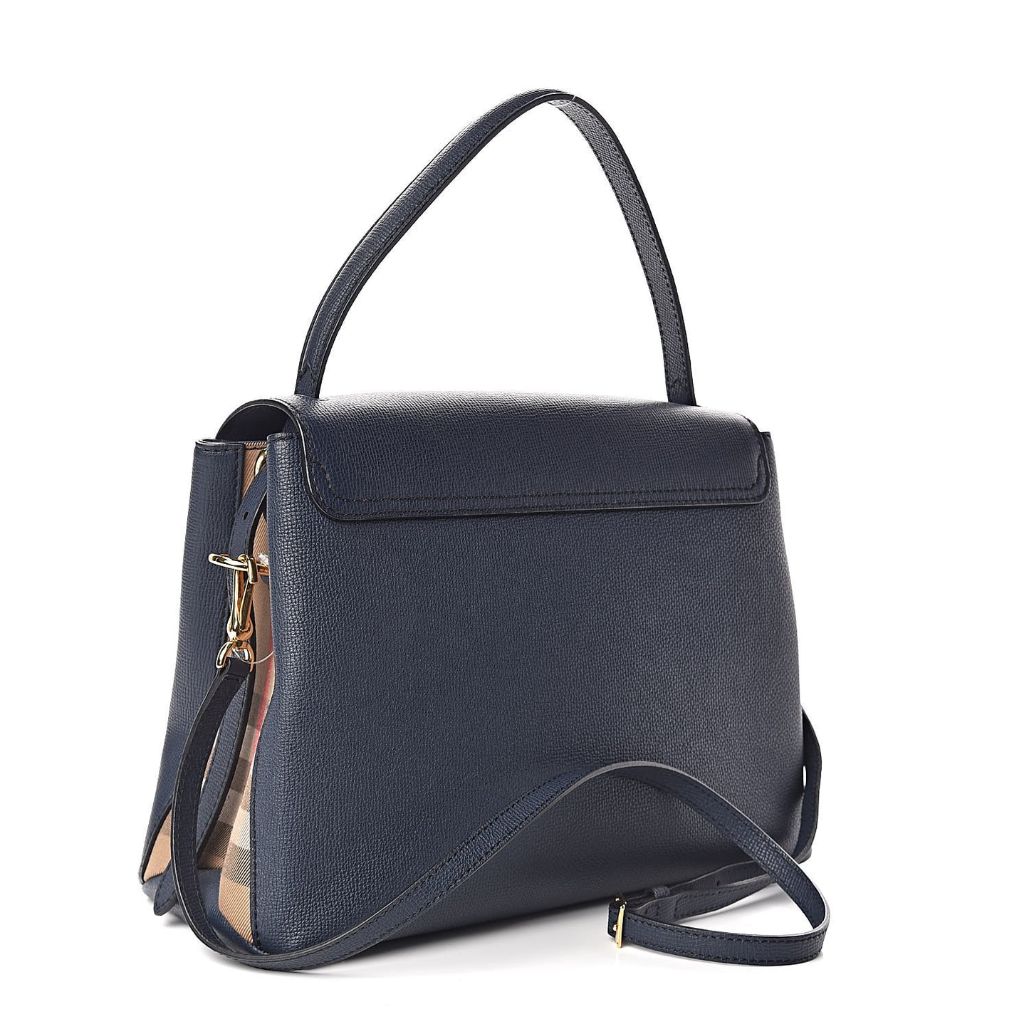 Derby Calfskin House Check Medium Camberley Ink Blue