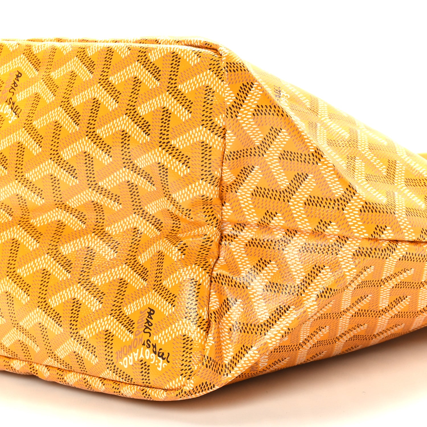 Goyard Goyardine Saint Louis PM Yellow 10 of 10