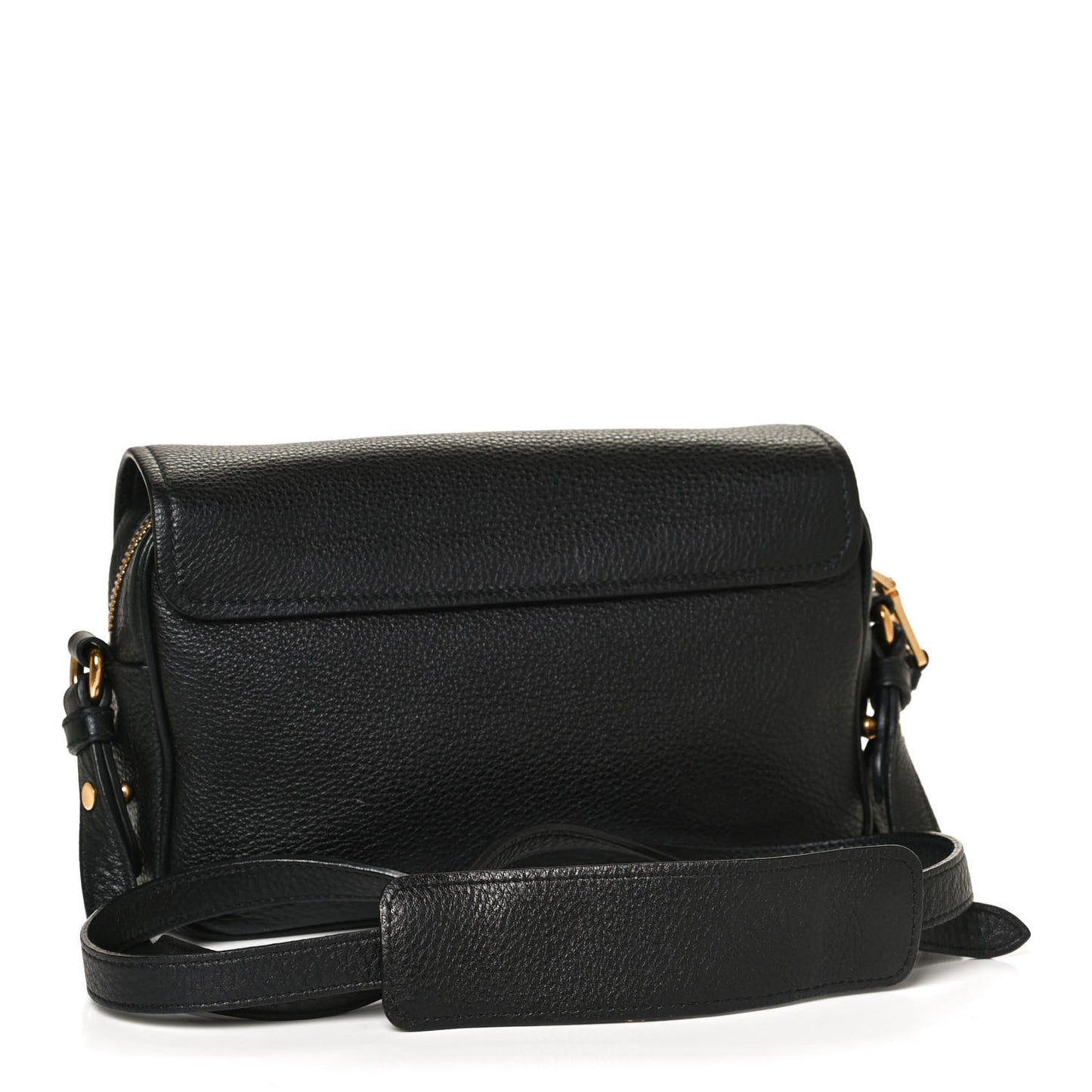 Vitello Phenix Crossbody Bag Black