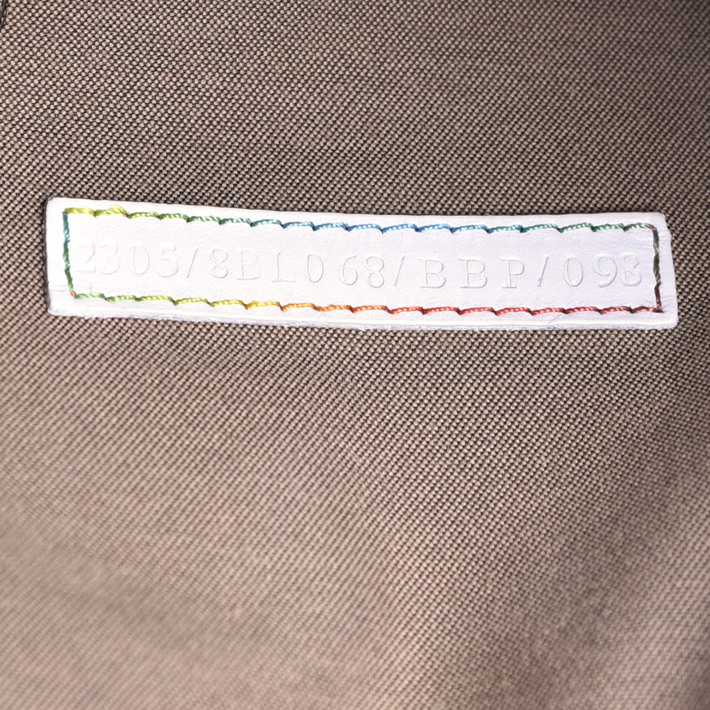 Zucca Spalmati Vitello FF Multicolor Forever Boston Multicolor White