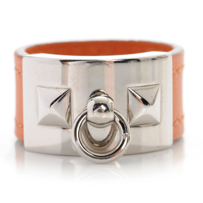 Hermes Mens Chamonix Collier De Chien Ring XL 11 Orange 1 of 7