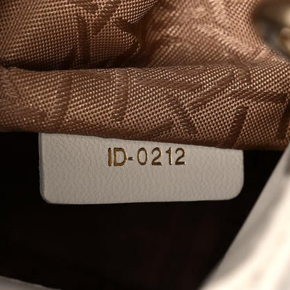 Christian Dior Lambskin Cannage Small Lady Dior White 6 of 10