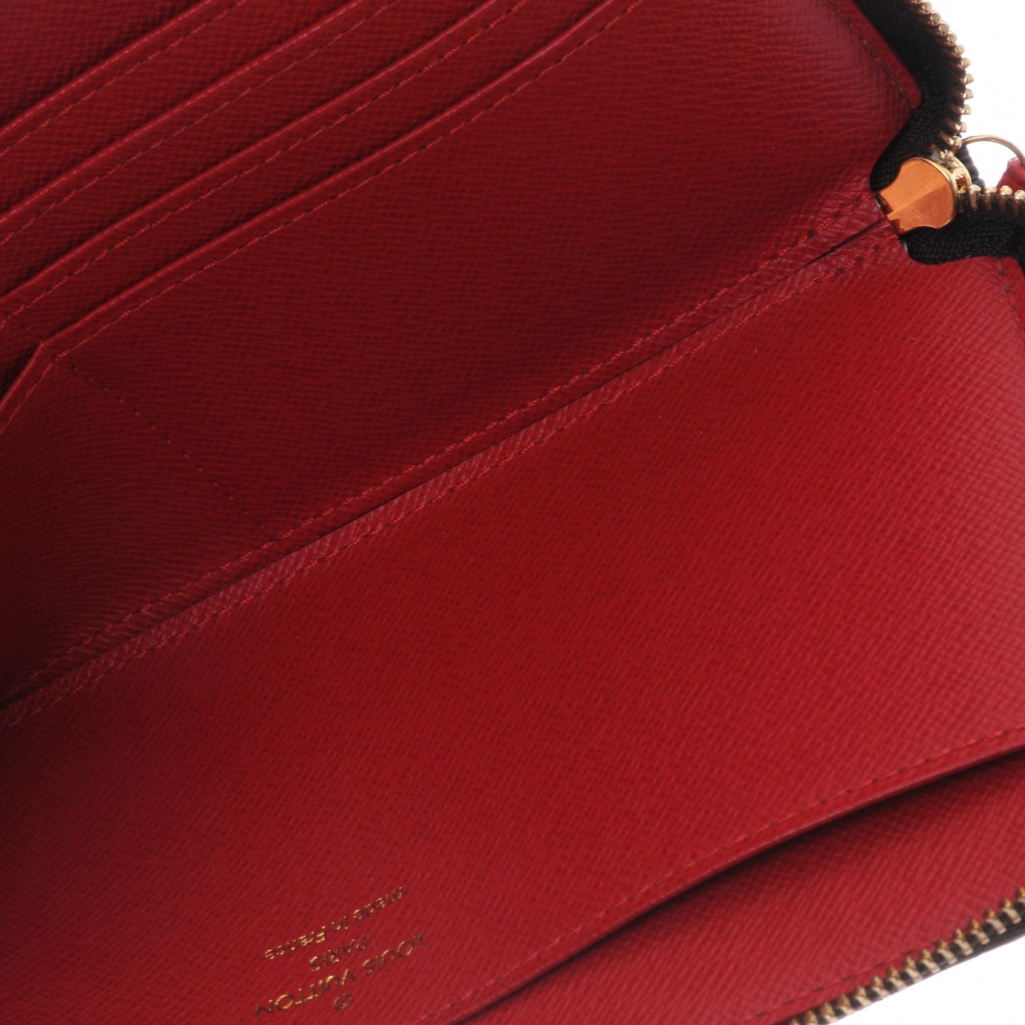 Damier Ebene Complice Trunks and Bags Wallet Red