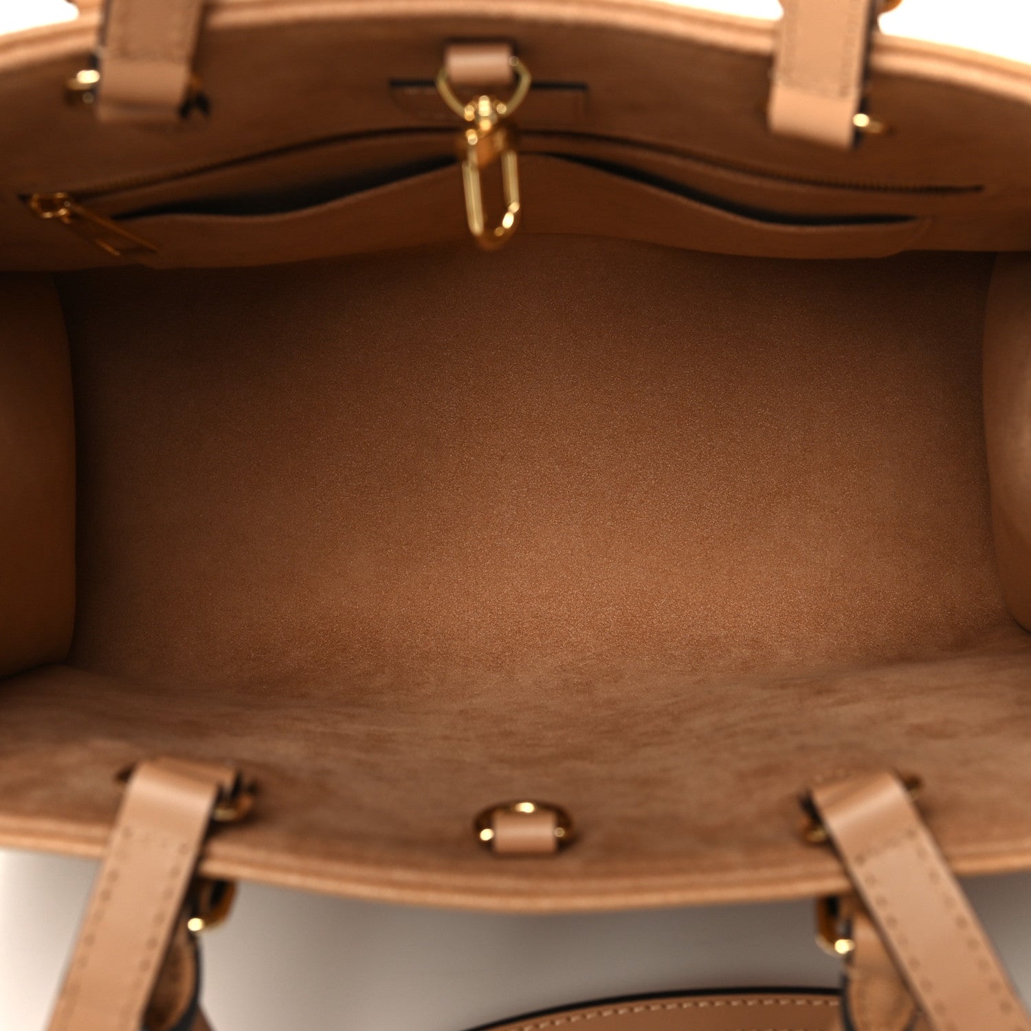 Louis Vuitton Empreinte Monogram Giant Onthego MM Arizona Creme 4 of 10