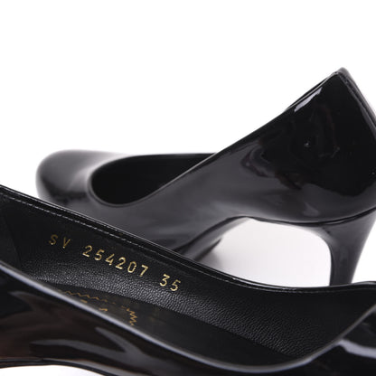Saint Laurent Patent Tribtoo 80 Platform Pumps 35 Black 9 of 9