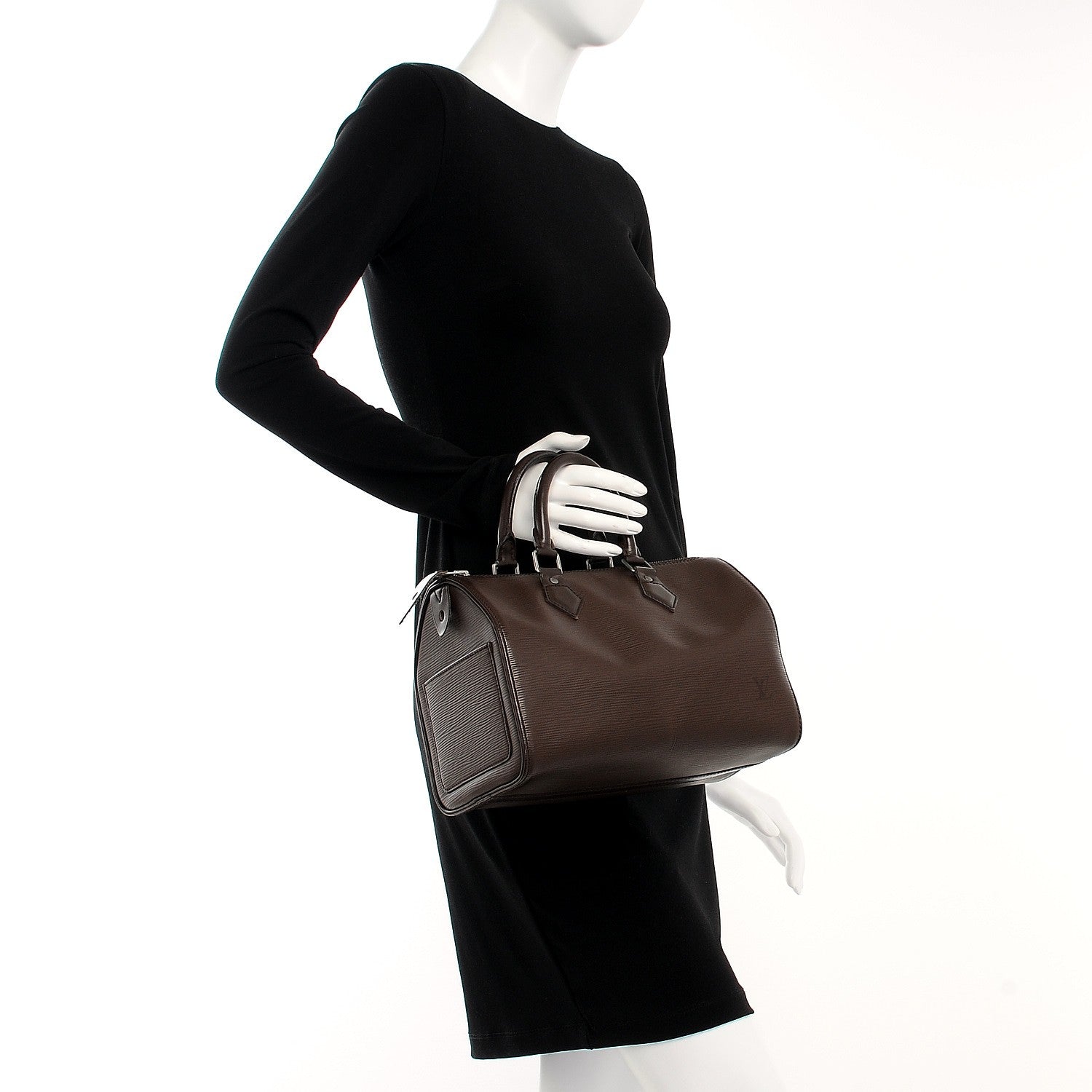 Louis Vuitton Epi Speedy 25 Moka 2 of 9