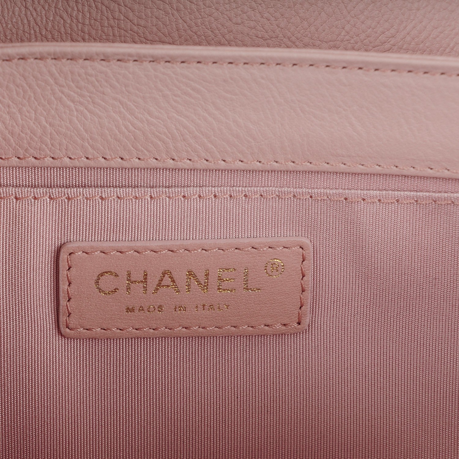 Chanel Calfskin Quilted CC Box Flap Light Pink 6 of 8