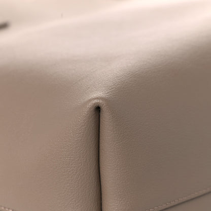 Saint Laurent Calfskin Large Shopping Tote Dark Beige 10 of 13