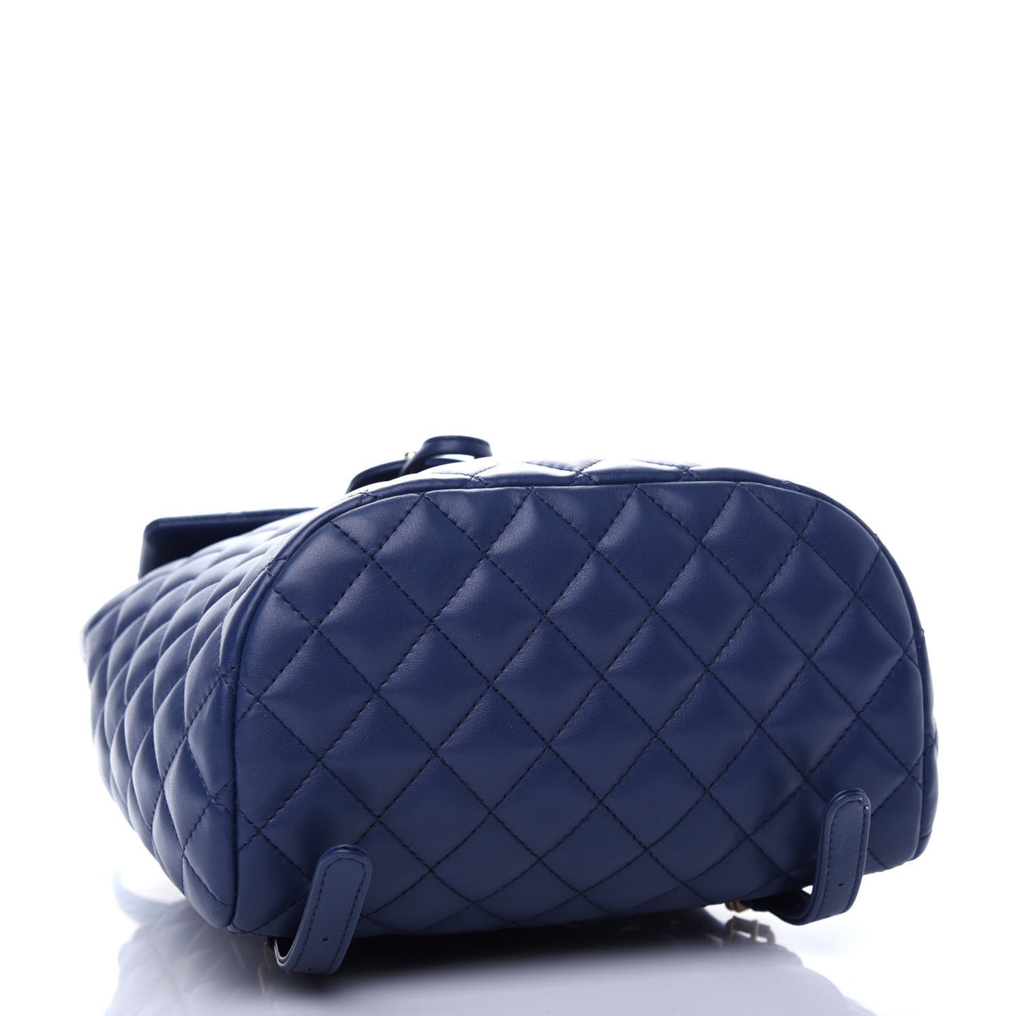 Calfskin Quilted Small Urban Spirit Backpack Navy