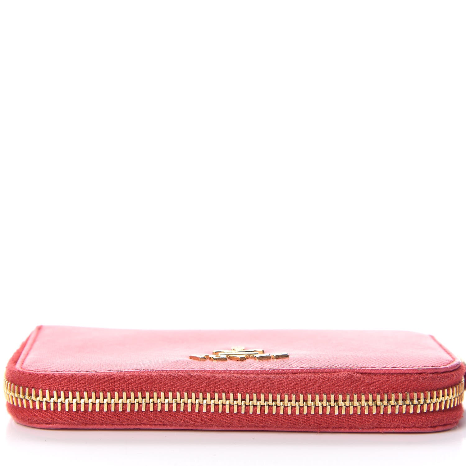 Prada Saffiano Metal Zip Around 6 Key Holder Ibisco 9 of 11