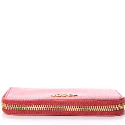 Prada Saffiano Metal Zip Around 6 Key Holder Ibisco 9 of 11