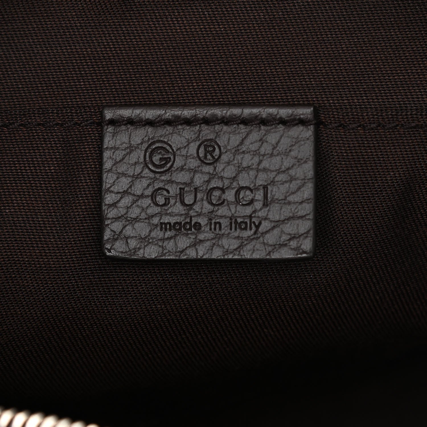 Gucci Monogram Belt Bag Dark Brown 6 of 10