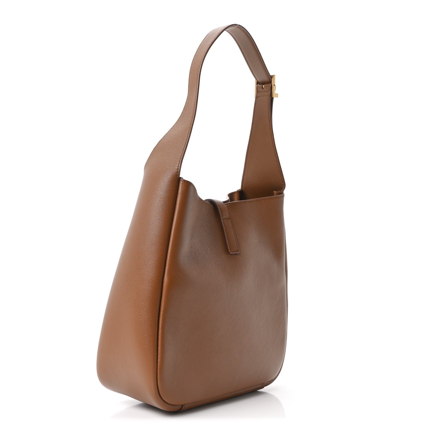 Saint Laurent Smooth Calfskin Small Le 5 A 7 Soft Hobo Fox 2 of 10