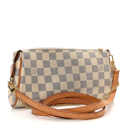 Louis Vuitton Damier Azur Eva Clutch 3 of 13