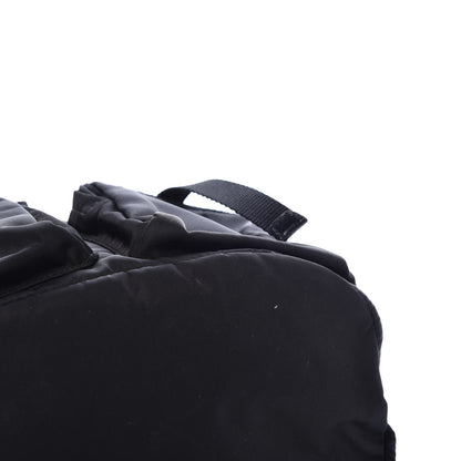 Prada Tessuto Nylon Double Buckle Backpack Black 9 of 9