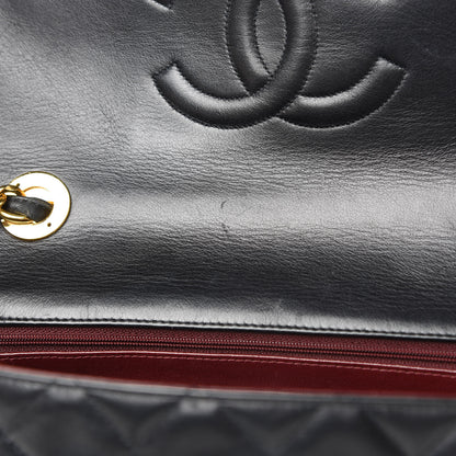 Chanel Lambskin Quilted XL Jumbo Single Flap Black 15 of 19