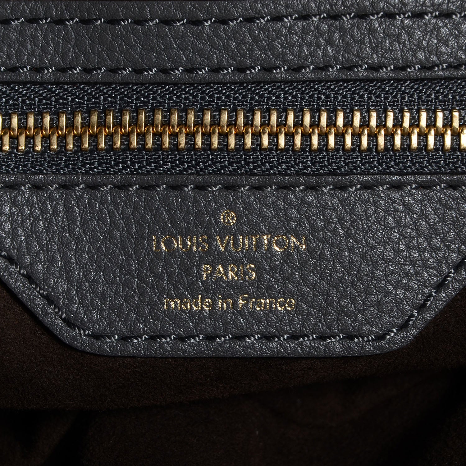 Louis Vuitton Mahina L Anthracite 6 of 7