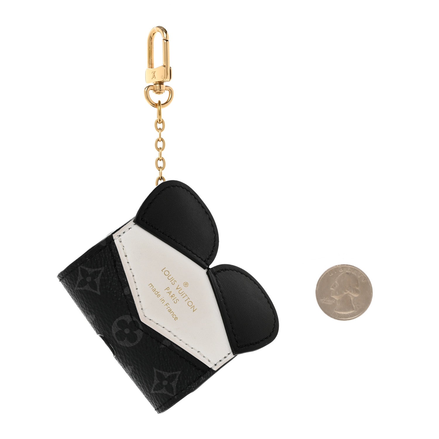 Louis Vuitton Monogram Eclipse Panda Earpods Case 2 of 5