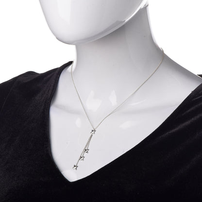 Tiffany Sterling Silver X Lariat Necklace 2 of 4