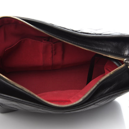 Chanel Aged Calfskin Quilted Medium Gabrielle Hobo Black 6 of 11