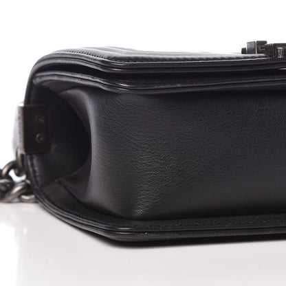 Chanel Calfskin Quilted Small Boy Flap Black 8 of 10
