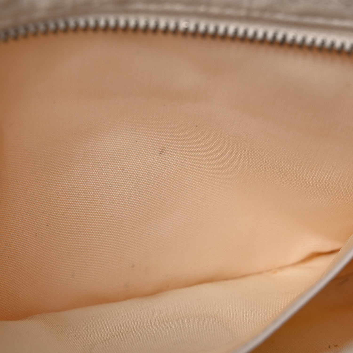 Christian Dior Coated Canvas Cannage Panarea Pouch White 12 of 18