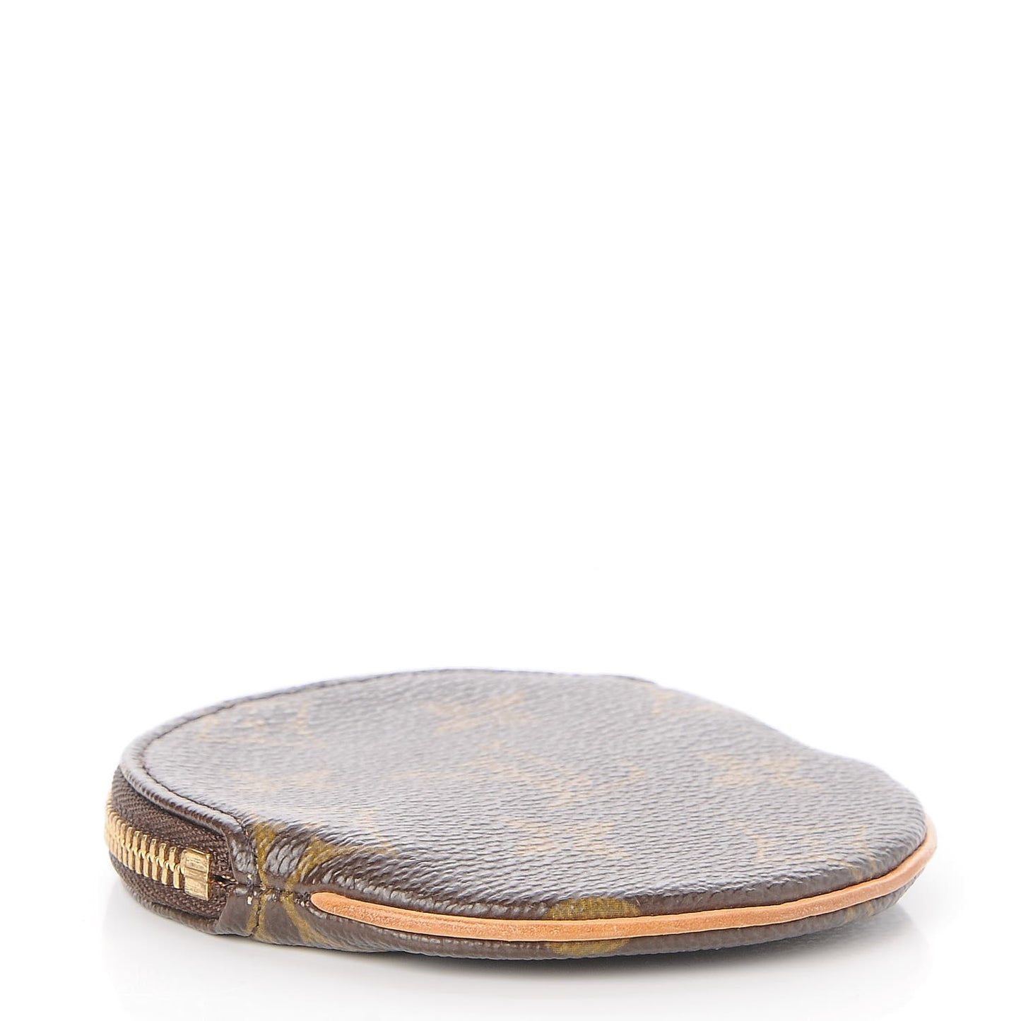 Monogram Round Coin Purse