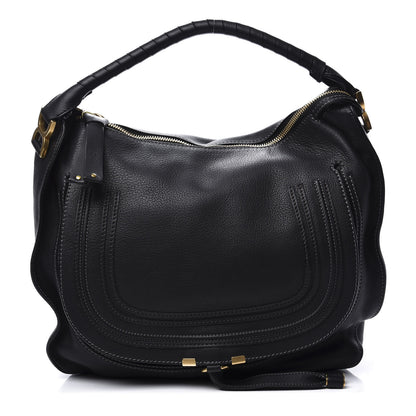 Chloe Calfskin Large Marcie Hobo Black 1 of 11
