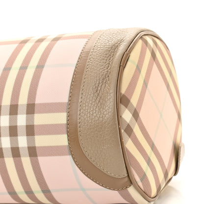 Burberry Candy Check Lola Barrel Shoulder Bag Pink 6 of 15