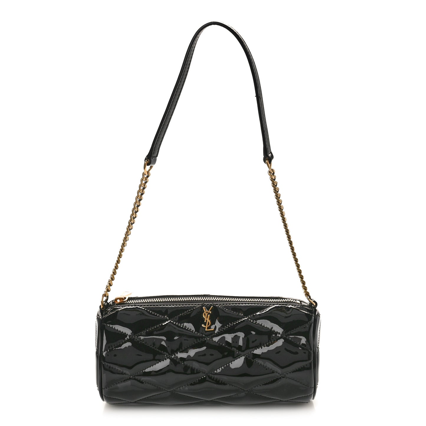 Patent Monogram Mini Sade Tube Bag Black