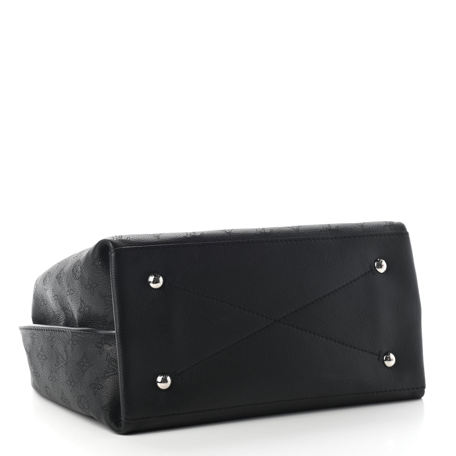 Louis Vuitton Mahina Carmel Hobo Black 4 of 8