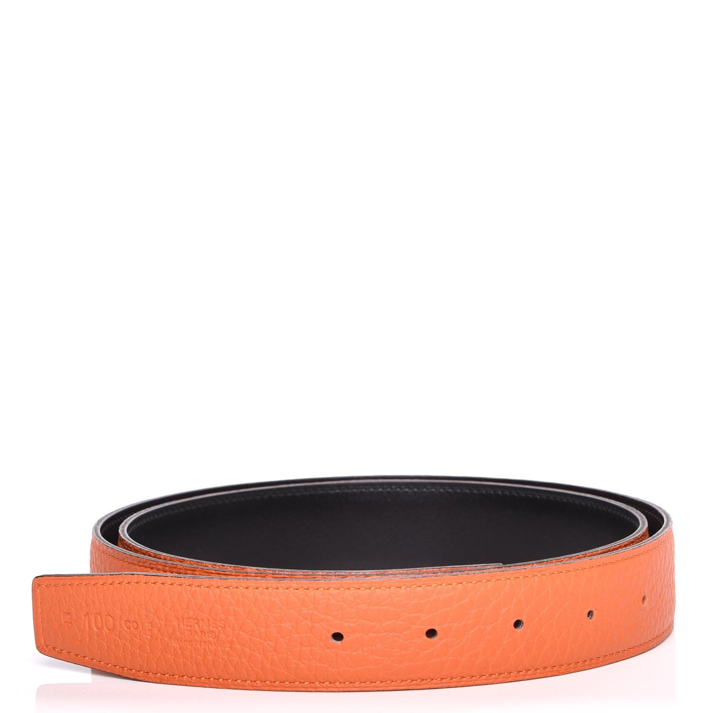 Box Togo 32mm Belt Strap 100 Black Orange