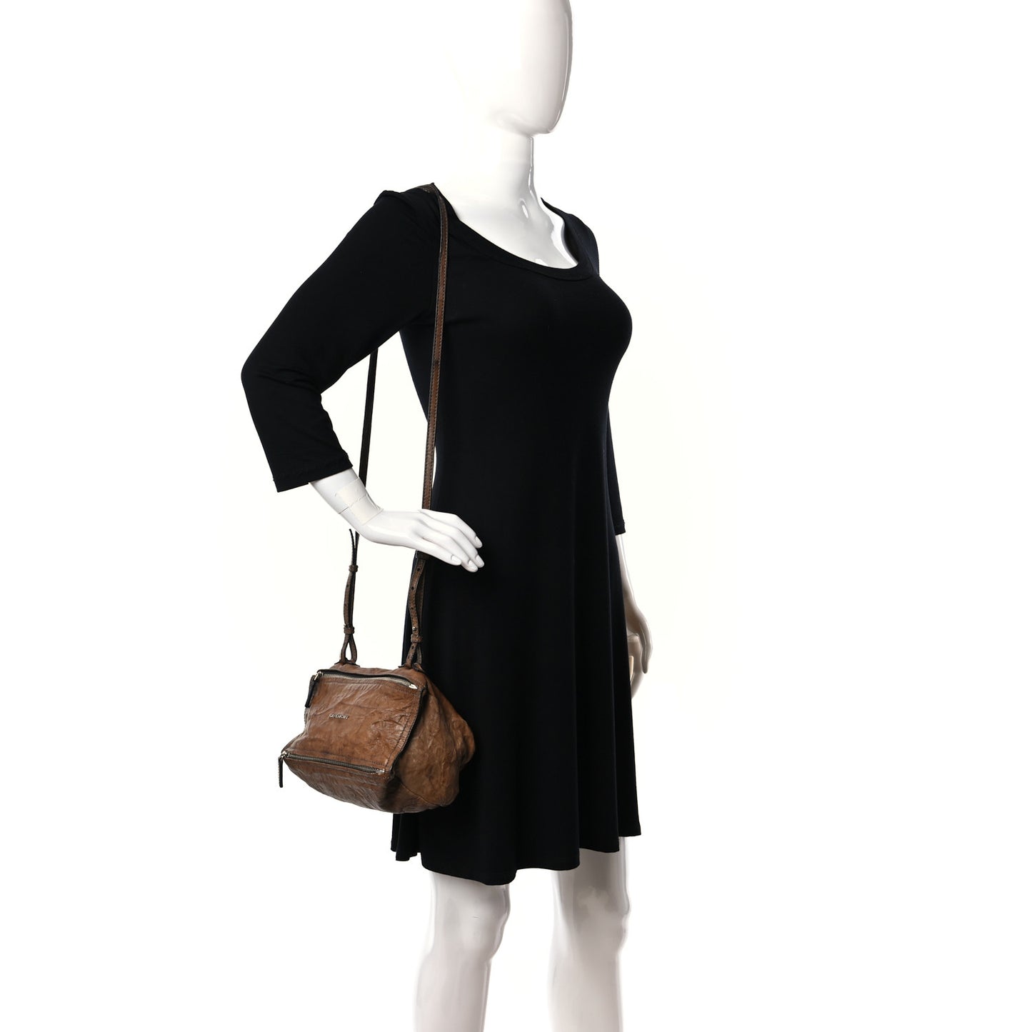 Tumbled Sheepskin Mini Pandora Brown