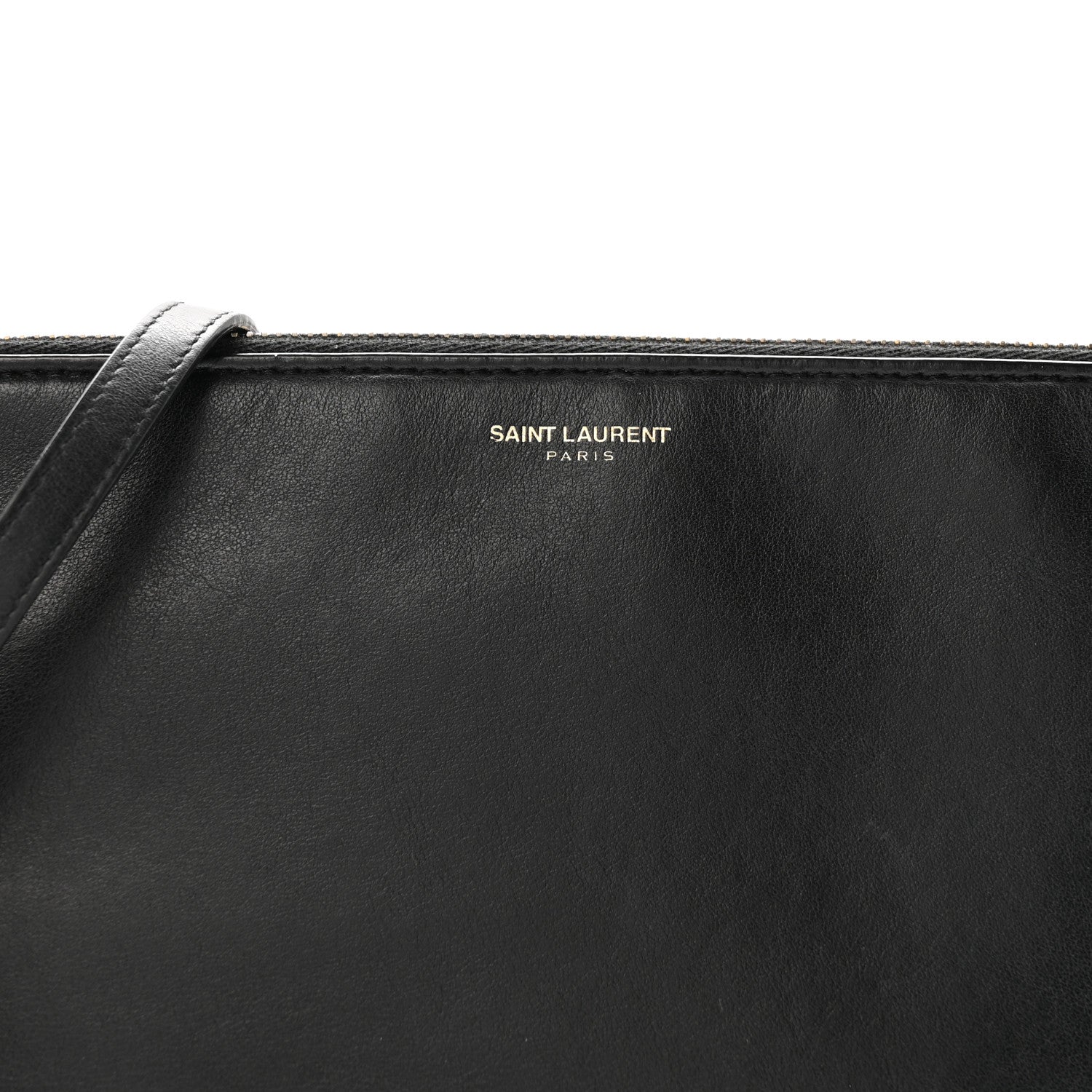 Saint Laurent Calfskin Teen Monogram Crossbody Bag Black 8 of 21